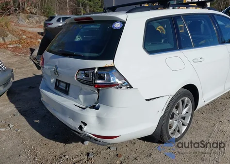 2017 Volkswagen Golf Sportwagen Tsi Se from USA, damaged, VIN 3VWC17AU1HM502445